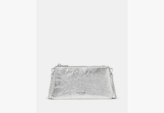 Kate Spade New York Grace Crinkle Metallic Pochette Bag