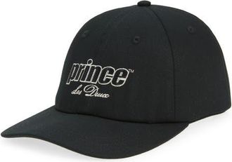 Les Deux x Prince Dad Cap in Black at Nordstrom