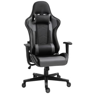 Vinsetto High Back Racing Gaming Chair Reclining Computer Chair w/ Head Pillow | TJ Hughes