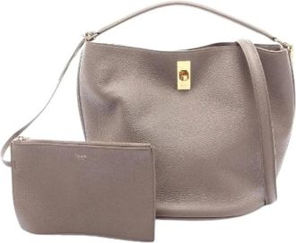 Celine Pre-owned Bucket 16 Bolso de Mano de Cuero 2way - Pre-owned - Mujer - Beige - ONE SIZE