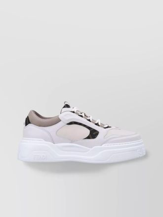 Fendi sneakers chunky sole round toe