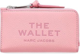 Marc Jacobs The Leather Slim Wallet Wallet Womens Handbags Ribbon Pink