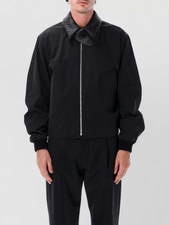 Bottega Veneta regular-fit single-breasted bomber jacket