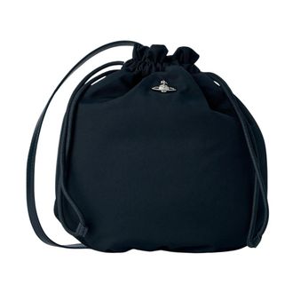 Vivienne Westwood Set de Bolsas con Cierre de Cord&oacute;n - Bags - Mujer - Negro - ONE SIZE