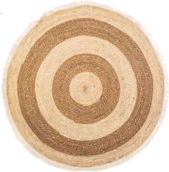 Wanderlust Deco Alfombra fibra natural tejido artesanal : d120x1h cm