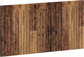 vidaXL Cabecero Montada En La Pared Alkmaar Madera Envejecida Vidaxl