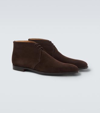 George Cleverley Nathan suede ankle boots
