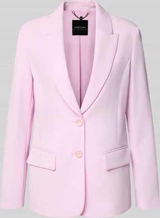 Marc Cain Regular Fit Blazer mit Reverskragen in Pink, Gr&ouml;&szlig;e 34