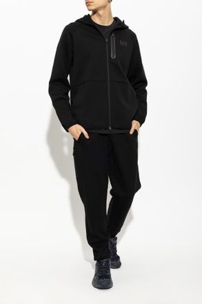 Emporio Armani Sweatshirt With Logo, Mens, Black