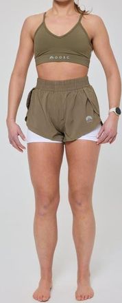 OOSC Elite 2 in 1 Running Shorts - Khaki at Nordstrom, Size Xx-Large 6 Uk