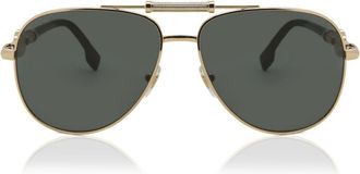 Versace VE2236 100287 Mens Sunglasses Gold Size 59