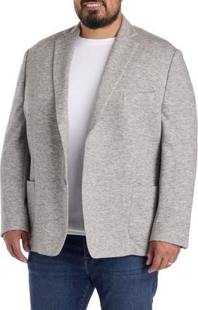 Michael Kors Big & Tall Everyday Knit Sport Coat in Grey at Nordstrom, Size 50Xl