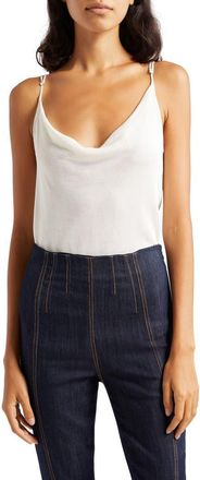 Cinq &agrave; Sept Marta Knit Camisole in Ivory at Nordstrom Rack, Size Small