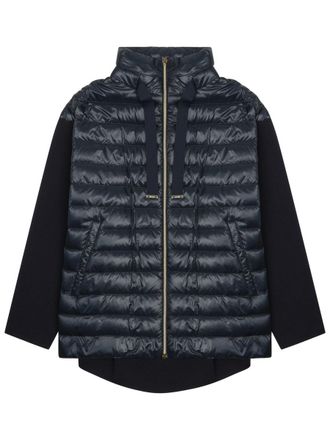 Herno Padded Contrasting Sleeves Cotton Down Jacket