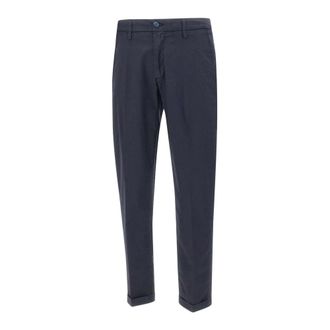 Re-hash Slim-fit Trousers, male, Blue, Size: W31 Mucha Chinos