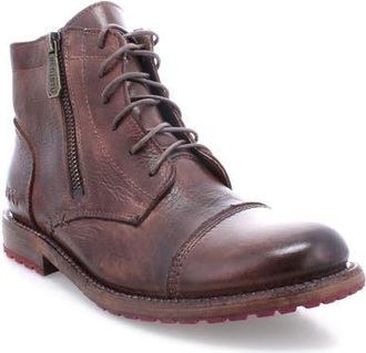 Bed Stü Bonnie II Combat Boot in Teak Rustic at Nordstrom, Size 9.5