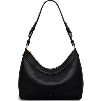 Radley London Medium Albany Mews Zip Shoulder Bag in Black at Nordstrom Rack