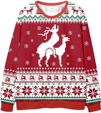 Generic Geek Excel Ugly Christmas Sweater for Men,Women, Ugly Christmas Sweatshirts Funny Christmas Jumper Christmas Outfit,Crew Neck Christmas Jumper,Advent 