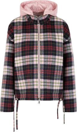 Marc Cain Chaqueta reversible con capucha acolchada - Jackets - Mujer - Rosa - XL