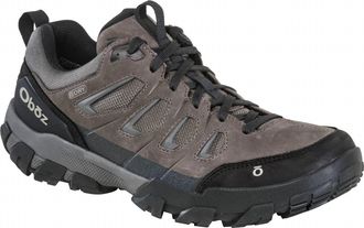 Oboz Footwear Mens Sawtooth X Low B-Dry Hiking Shoes In Charcoal