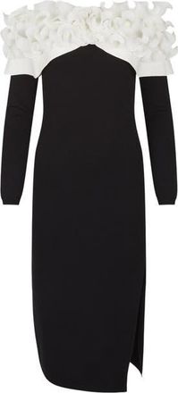 Anne Fontaine Andalouse Dress in Black/white at Nordstrom, Size Medium Eu