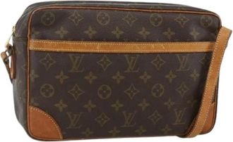 Louis Vuitton Pre-owned Cross Body Bags, female, Brown, Size: ONE SIZE Pre-owned Trocadero 30 Shoulder Bag