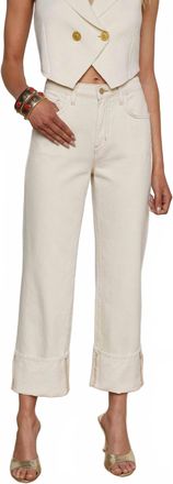 L'agence Leighton Cuff Jean In Macadamia