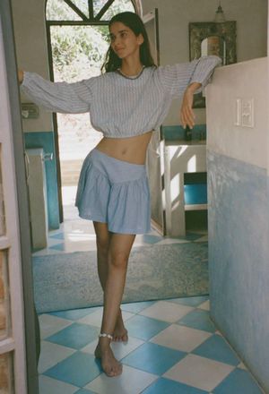 Ciao Lucia Koni Top In Azure