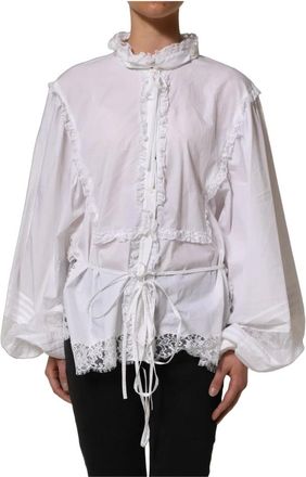 Dolce & Gabbana Donna, Camicette, Bianco, L, new