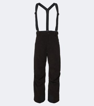 Moncler Cotton corduroy ski pants