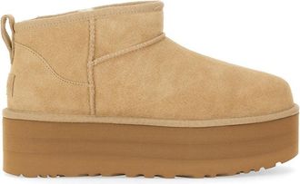 UGG Classic Ultra Mini Platform Leather Boots