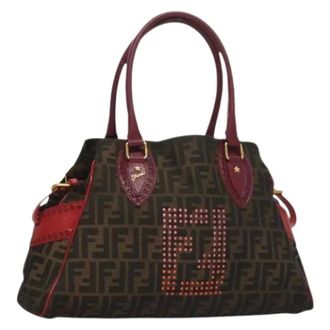 Fendi Pre-owned Canvas fendi-bags - Dames - Pre-owned - Bruin - Maat: ONE Size