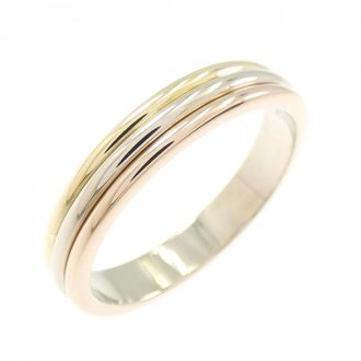 Cartier Yellow Gold (18K) Pink Gold (18K) White Gold (18K) Band Ring (Pre-Owned)