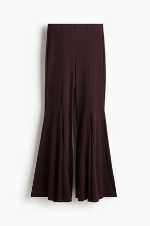 H&M Ausgestellte Hose - Weinrot