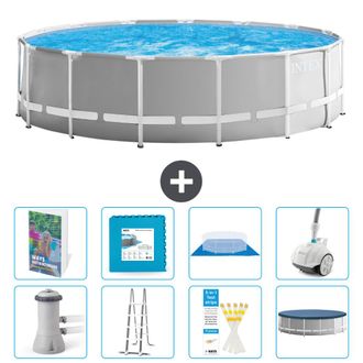 Intex Piscina Prism Frame Redonda - 457x122 Cm - 9-piezas S531