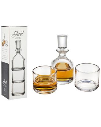Godinger Duet Stacking Decanter Set