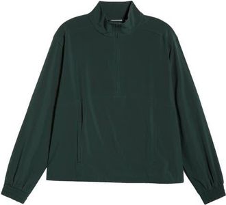 Zella Club Half Zip Pullover in Green Timber at Nordstrom, Size X-Large