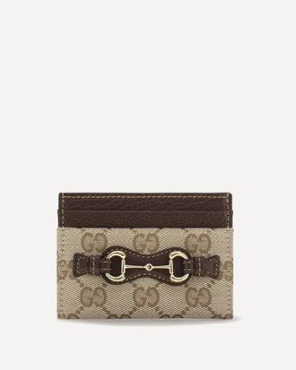 Gucci Horsebit Cardholder Female UNI