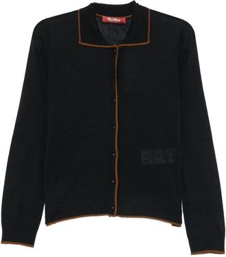 Max Mara Pointed-collar Cardigan