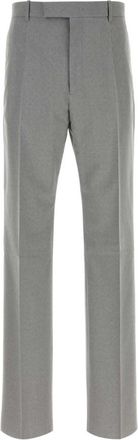 Jil Sander Grey Flat Front Pants