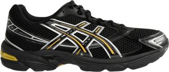 Asics Gel-1130 - Heren - Sport - Zwart - Maat: 44 EU Leer