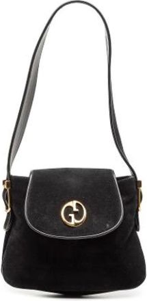 Gucci Pre-owned Shoulder Bags, female, Black, Size: ONE SIZE Pre-owned Shoulder Bag