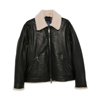 Brooks Brothers Brooks Brothers Jassen - Heren - Jassen - Zwart - Maat: M Leer