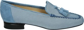 Brunate 37555 Loafer - Dames - Loafers - Blauw - 40 1/2 EU - Leer - Schoenen