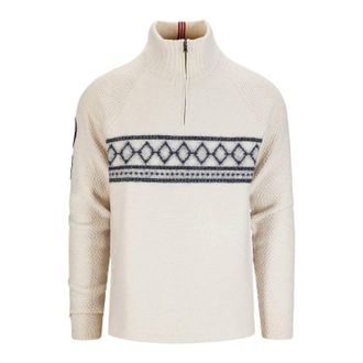 Amundsen & Scott Mens Boiled Ski Sweater In Oatmeal