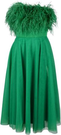 Nefertari Couture Long Dress - Green