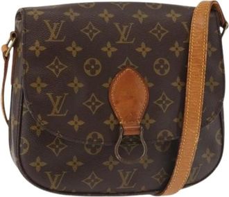 Louis Vuitton Pre-owned Cross Body Bags, female, Brown, Size: ONE SIZE Pre-owned Canvas Cross Body Bag