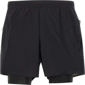 SATISFY Satisfy - Rippy Cordura 5 Trail Shorts - Heren - Sport - Zwart - Maat: L Nylon