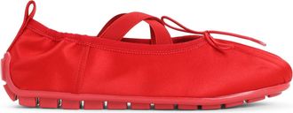 Simone Rocha Red Grip Ballerina-Donna