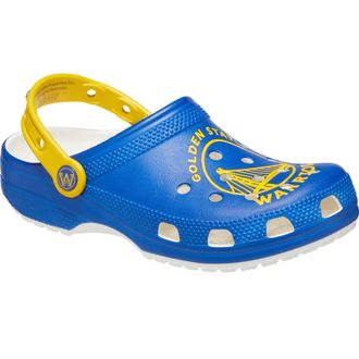 Crocs Mens Crocs NBA Classic Clogs Golden State Warriors Blue 208650-GSW